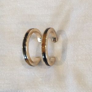 J.Crew Tortoise Shell Hoop Earrings